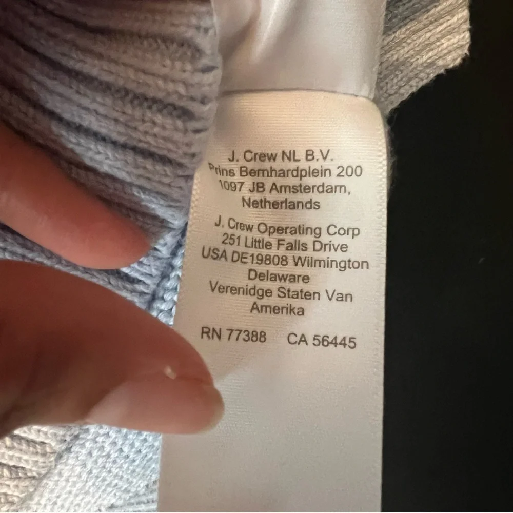 J Crew women sweater Color: Blue Size: S